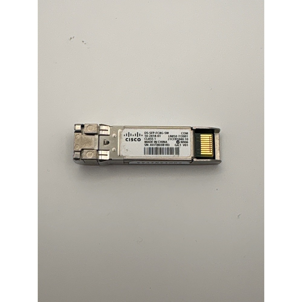 Cisco DS-SFP-FC8G-SW 8Gbps Fibre Channel SFP+ Transceiver Module 10-2418-01